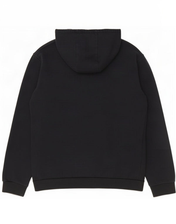 Felpa con cappuccio da uomo Adidas Medium in cotone nero