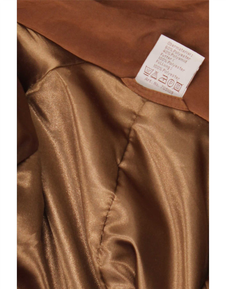 Soprabito oversize da donna Paco Calvari IT 44/46 Large Marrone Poliestere