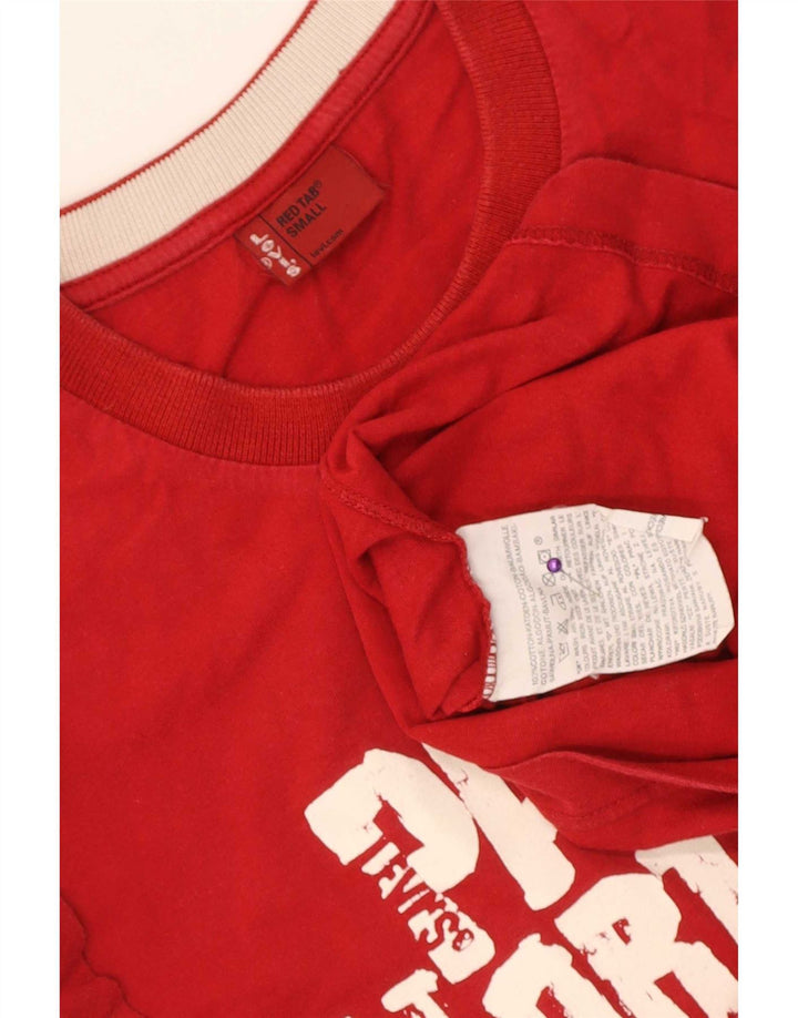 T-shirt grafica da uomo Levi's Top piccola in cotone rosso
