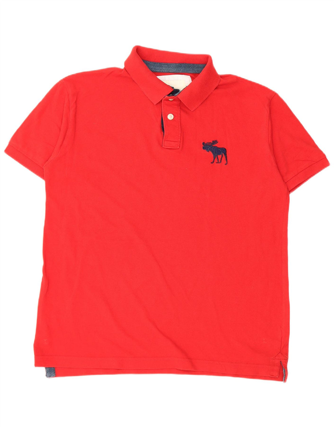 Polo da uomo ABERCROMBIE & FITCH 2XL Rossa