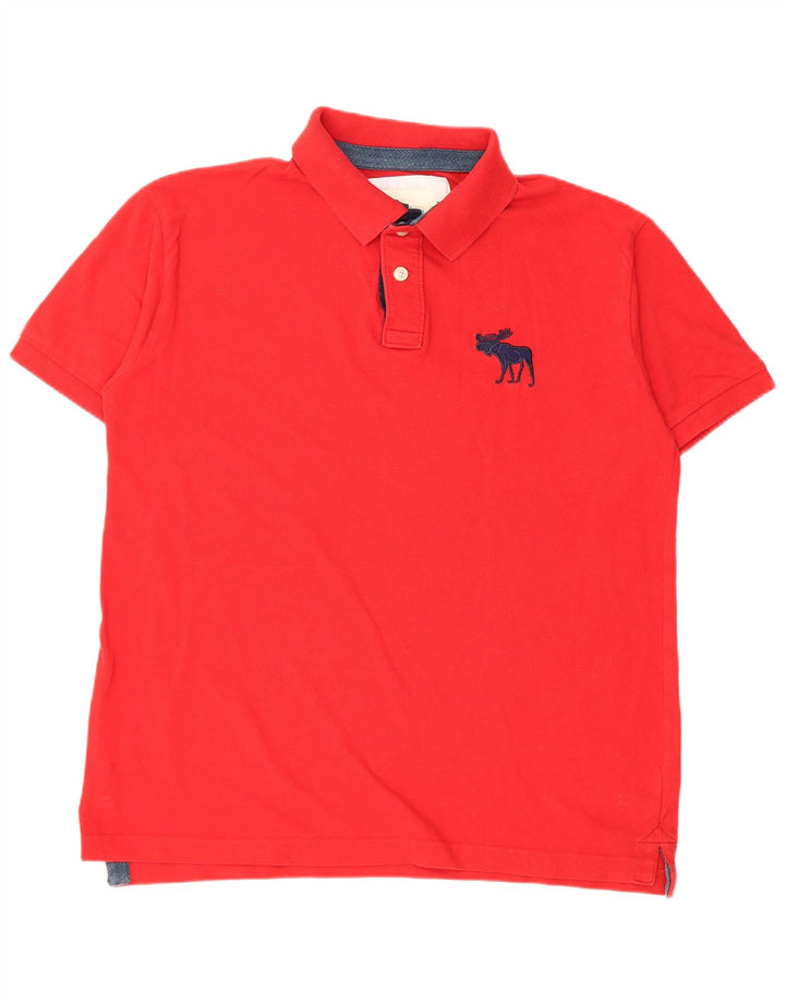 Polo da uomo ABERCROMBIE & FITCH 2XL Rossa