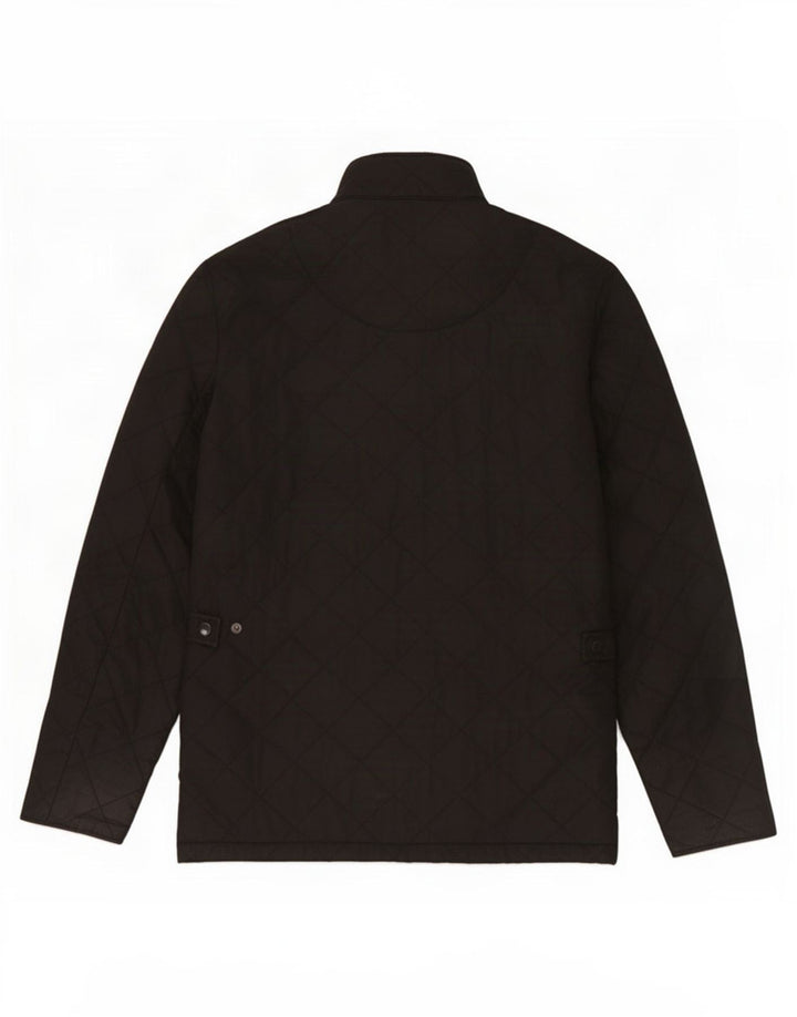 Giacca trapuntata da uomo Barbour UK 38 poliestere nero medio