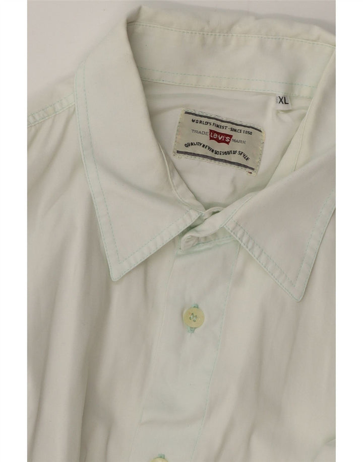 Camicia Levi's da uomo XL in cotone verde