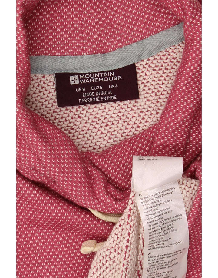 Felpa da donna in maglione Mountain Warehouse UK 8 Small in cotone rosa