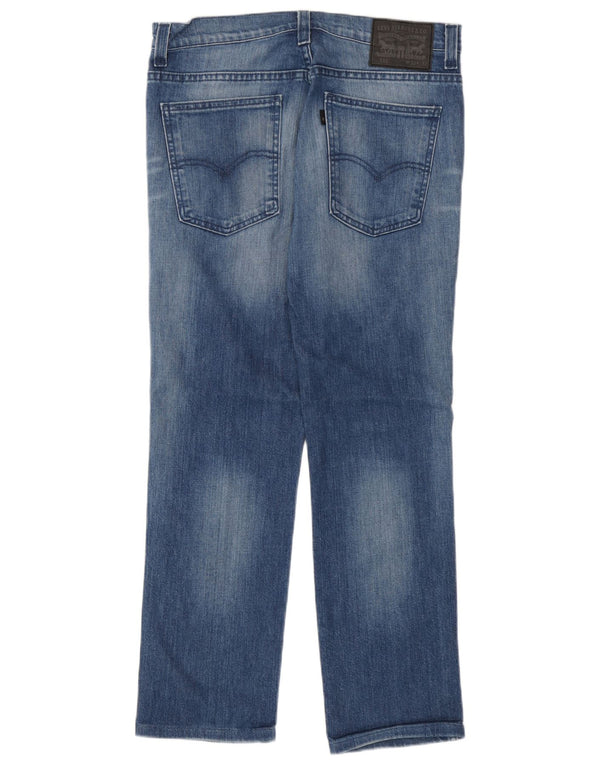 Jeans slim da uomo Levi's W32 L28 cotone blu