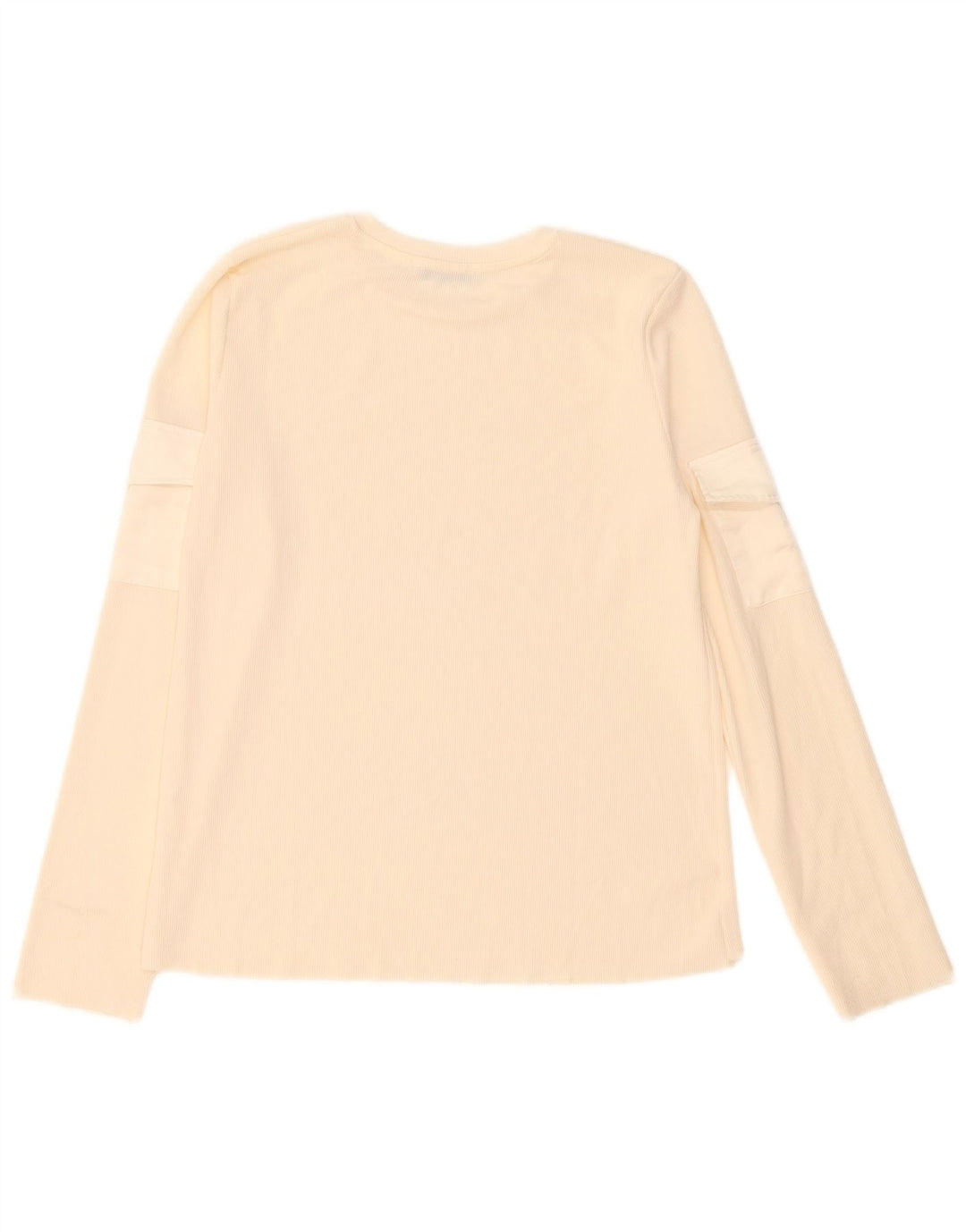 Top Zara da donna a maniche lunghe UK 14 grande beige