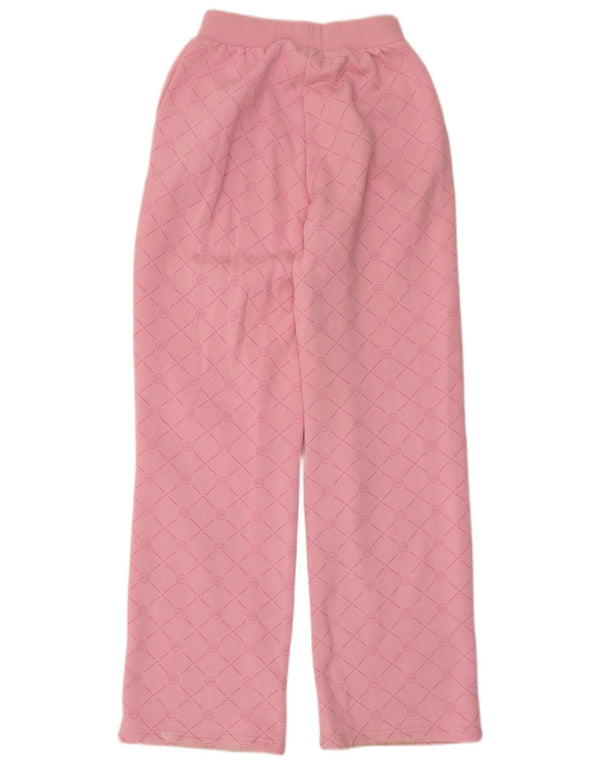 Pantaloni da tuta da donna a vita alta Ellesse UK 10 piccoli rosa geometrici