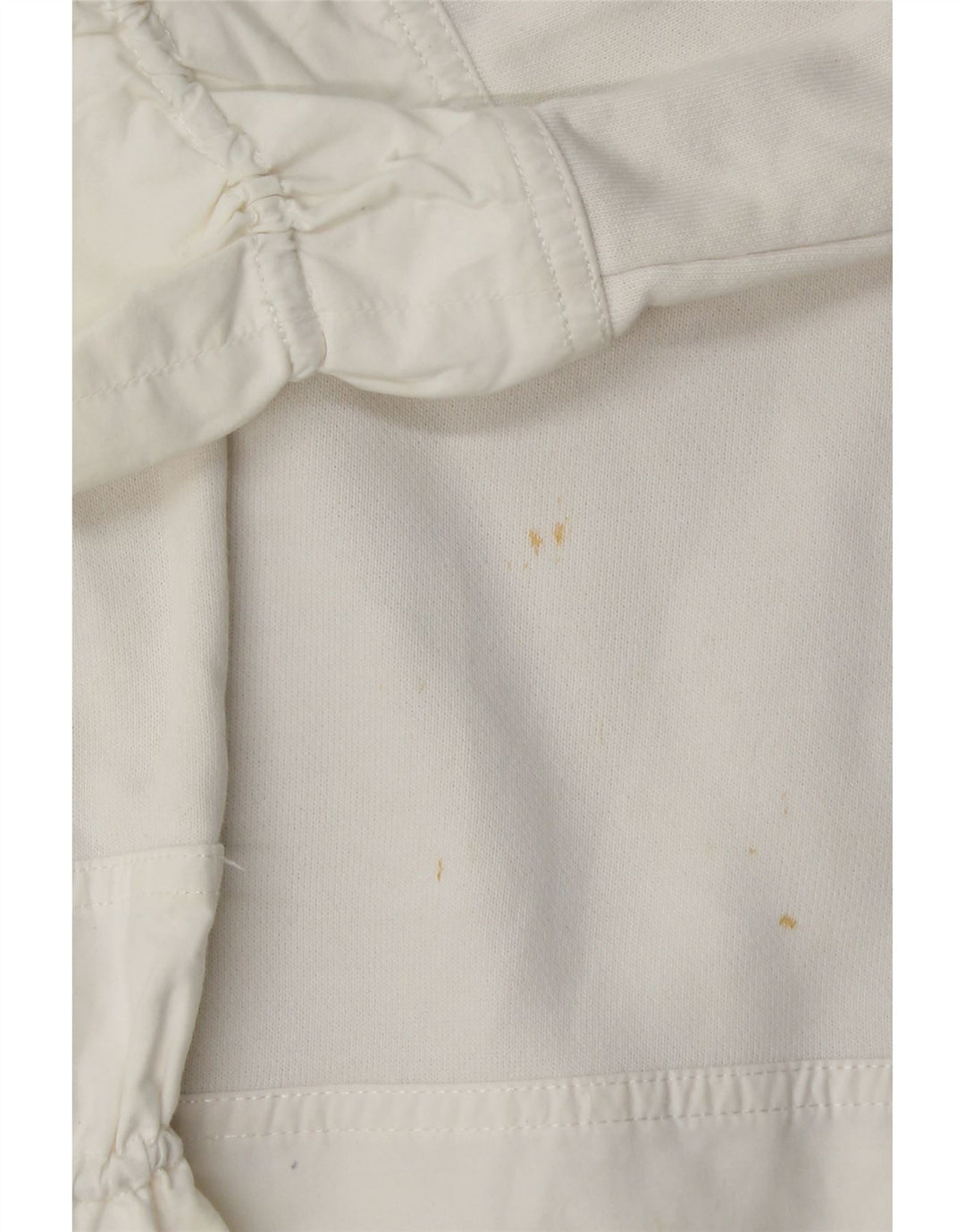 Felpa oversize da donna Cos, maglione UK 10, piccolo cotone bianco