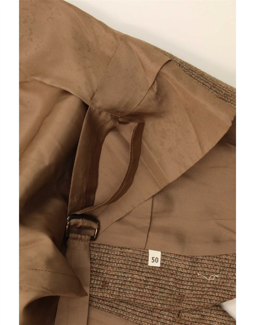Gilet Vintage da Uomo IT 50 Marrone Medio
