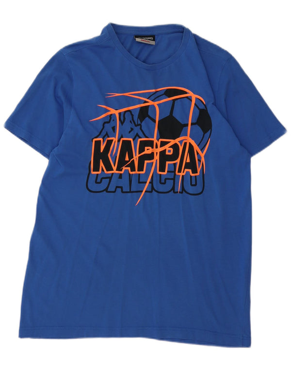 T-shirt grafica Nike Calcio da uomo, piccola, in cotone blu