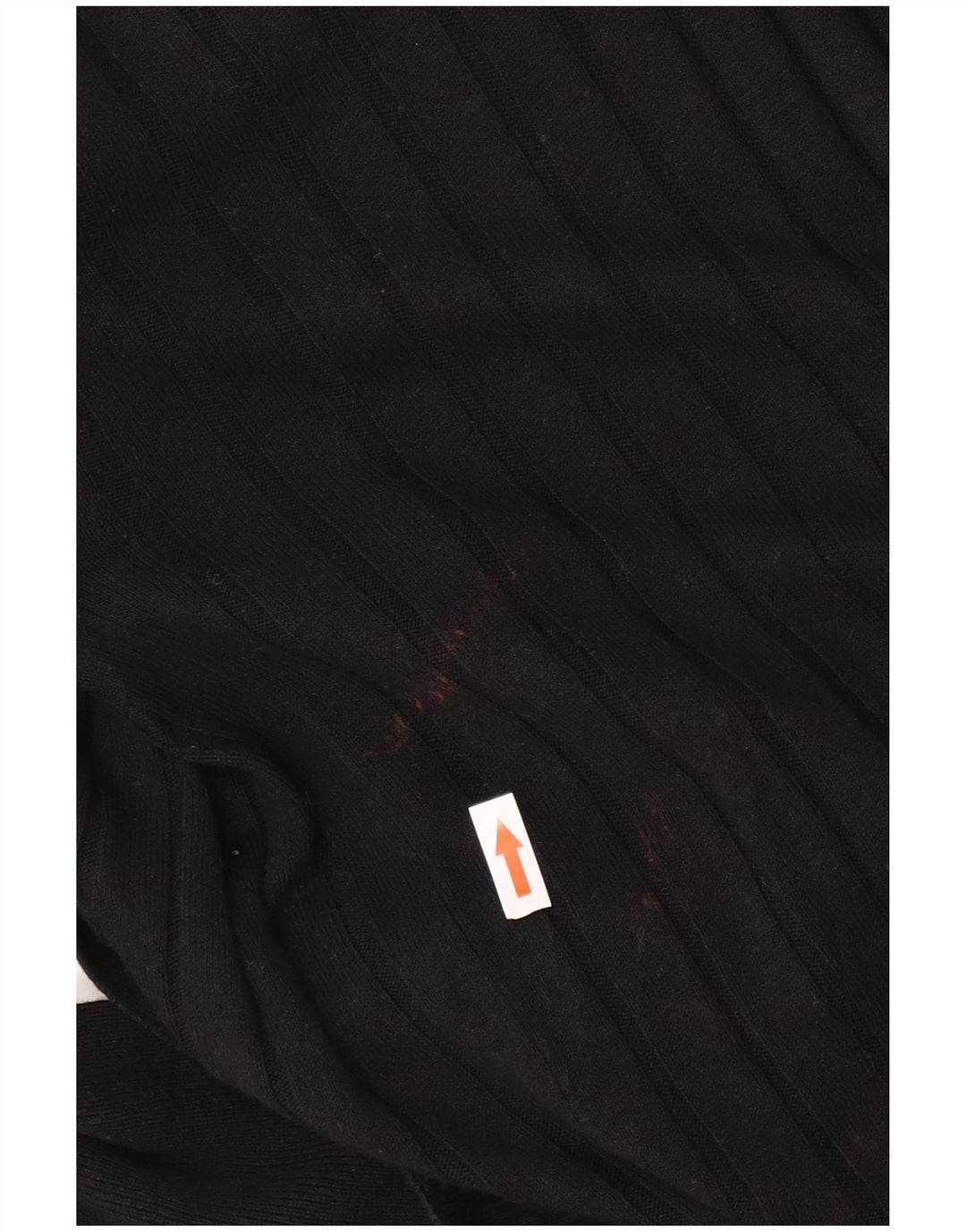 Maglione cardigan aperto da donna Marks & Spencer UK 10 piccolo a righe nere