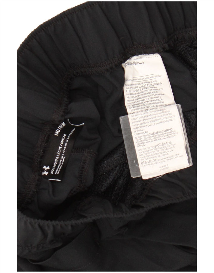 Pantaloni casual da jogging da uomo Under Armour medi W30 L30 poliestere nero