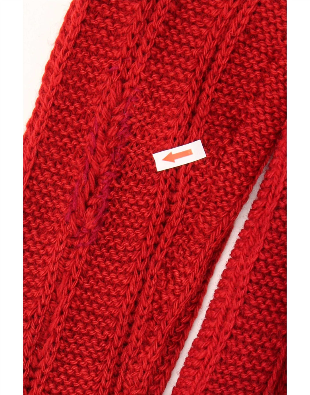 Maglione cardigan da uomo vintage bordeaux medio