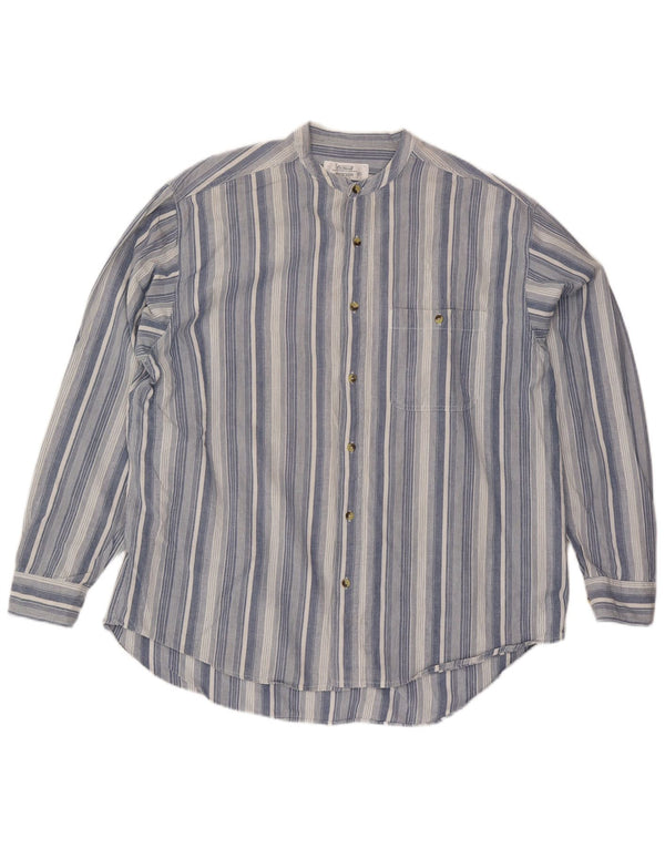 Camicia da uomo St. Bernard XL in cotone a righe blu