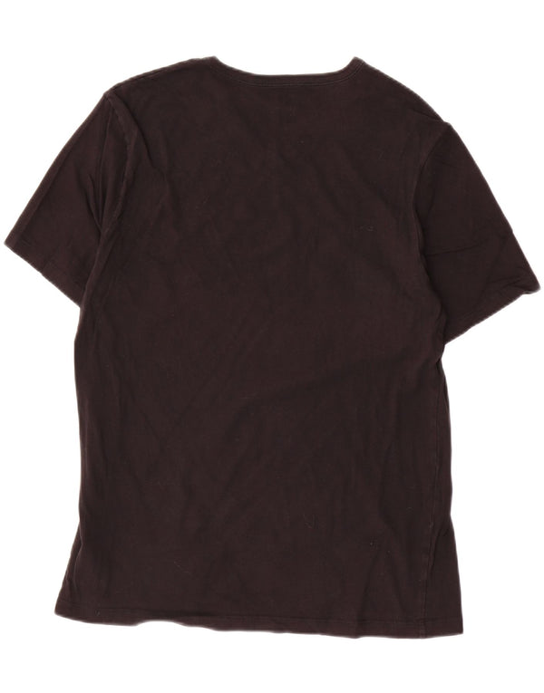 T-shirt da uomo Hugo Boss Top grande in cotone nero