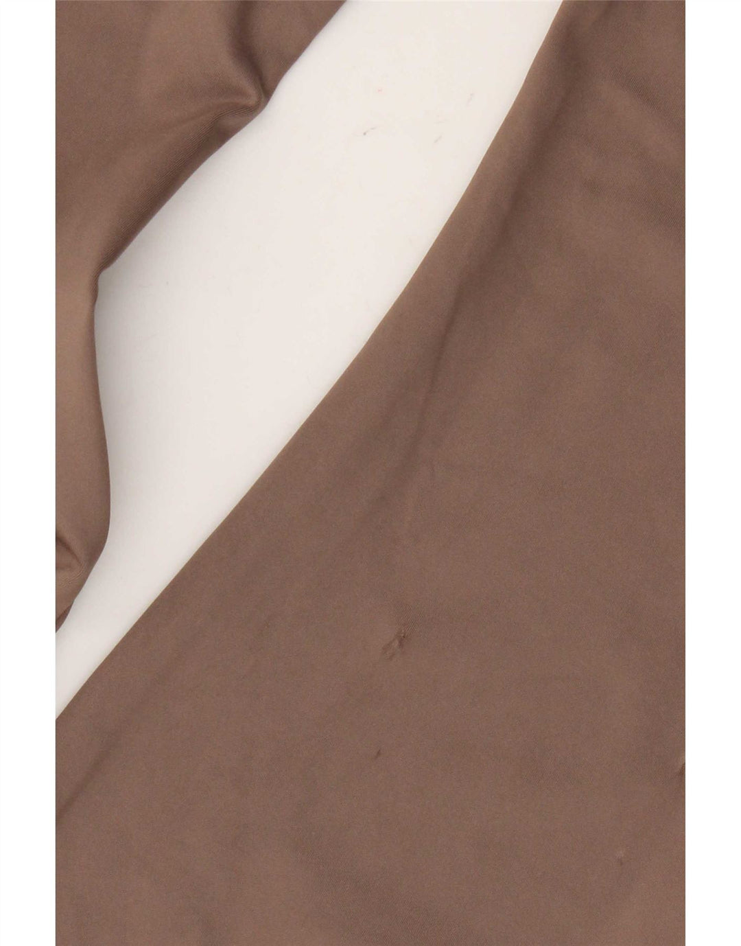 Pantaloni da tuta Adidas da donna Flare UK 12 Poliestere marrone medio