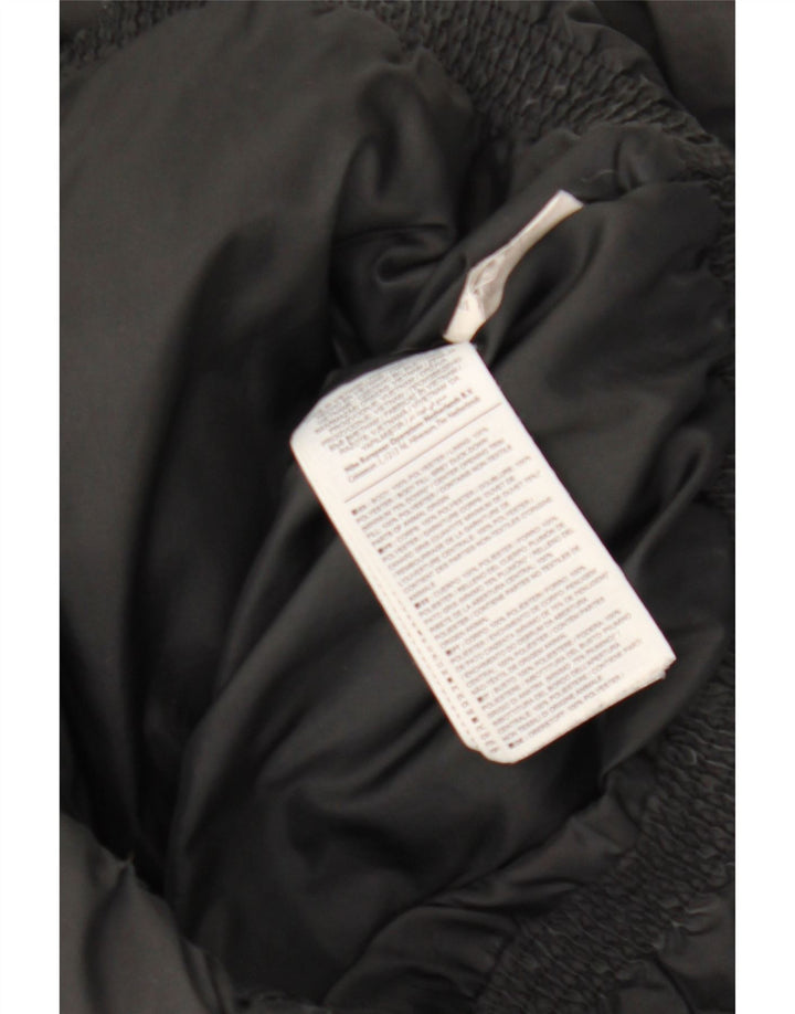 Giacca imbottita grafica oversize da donna Nike UK 6 XS poliestere nero