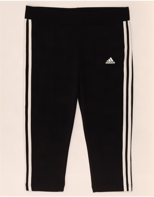 Leggings Adidas Capri da donna UK 12/14 medio nero