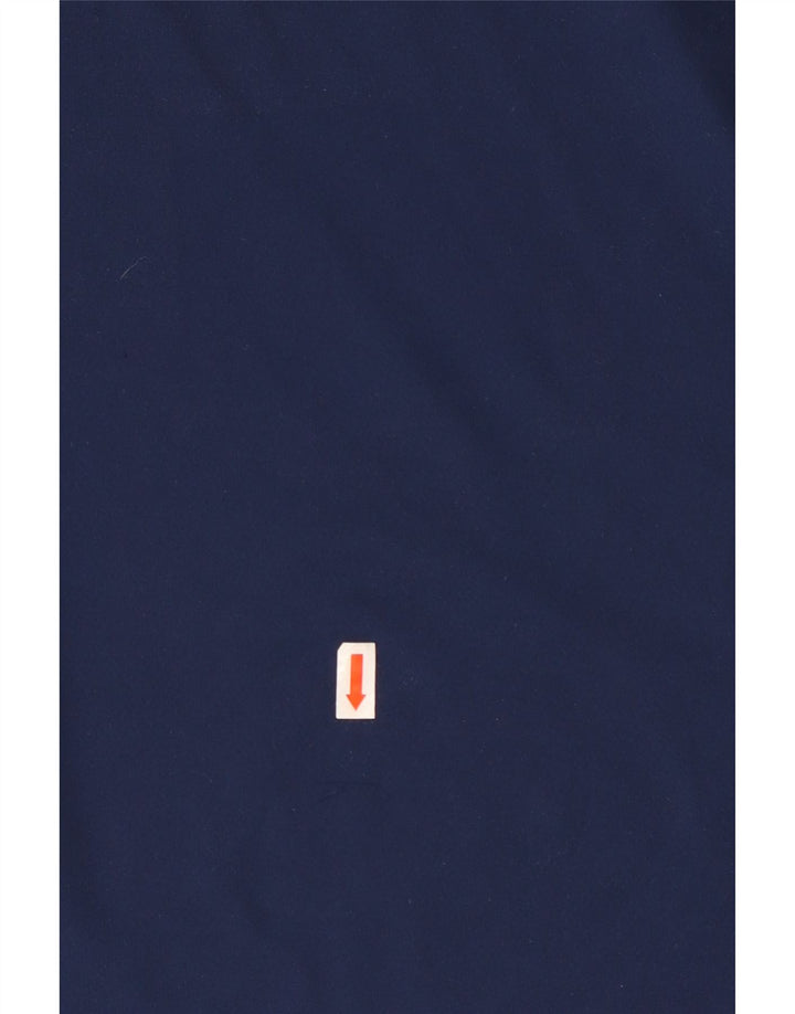 T-shirt ADIDAS da uomo Climalite Top medio in poliestere color block blu navy