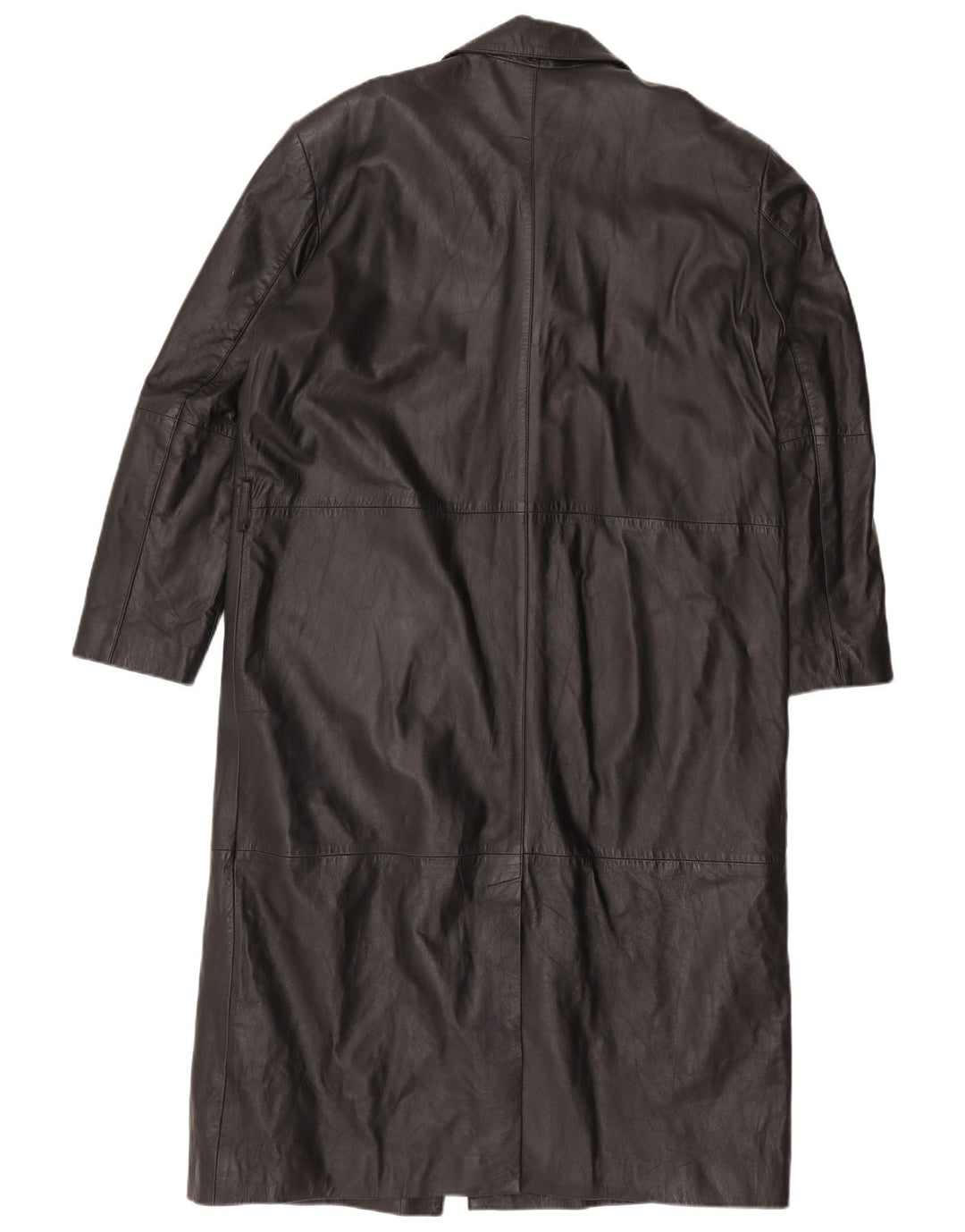 Cappotto in pelle da uomo EU 50 grande pelle nera