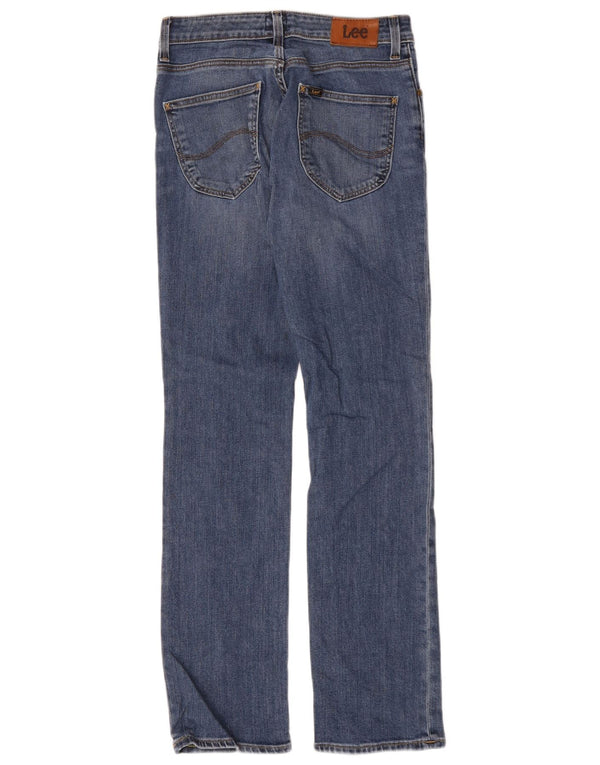 Jeans dritti Marion da donna Lee W26 L31 cotone blu