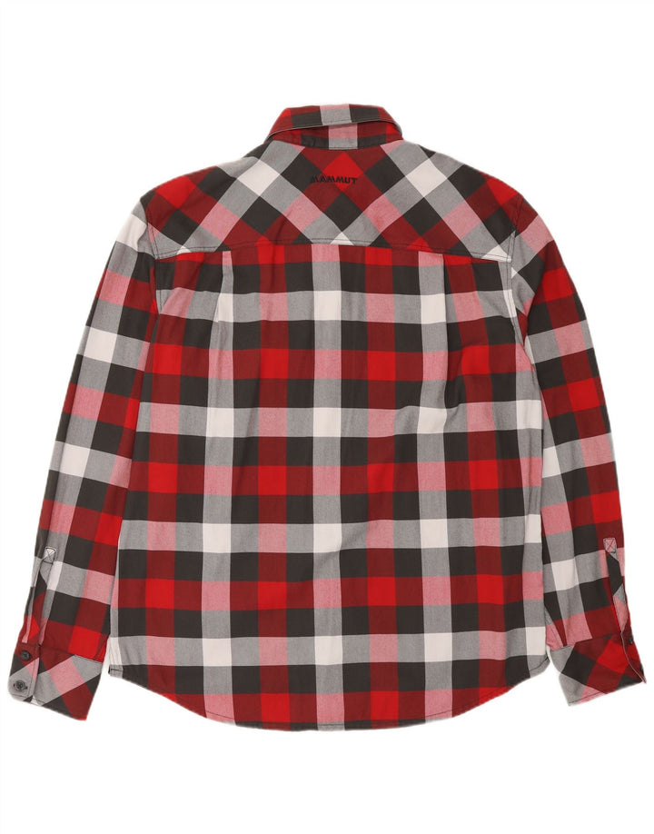 Camicia in flanella da uomo Mammut XL poliestere a quadri rossi