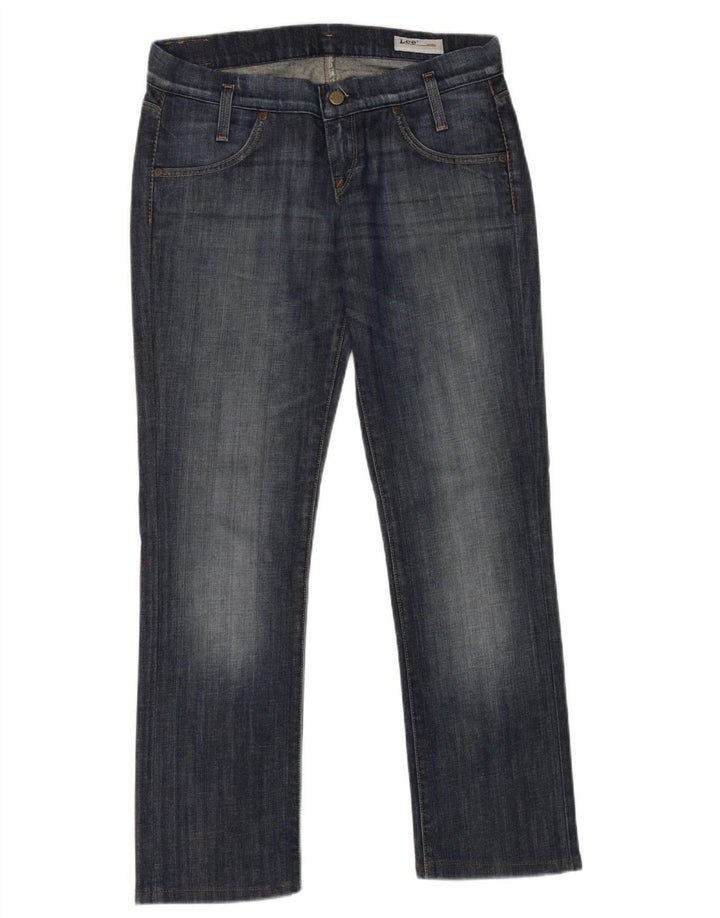 Jeans dritti Lynn da donna Lee W29 L29 cotone blu
