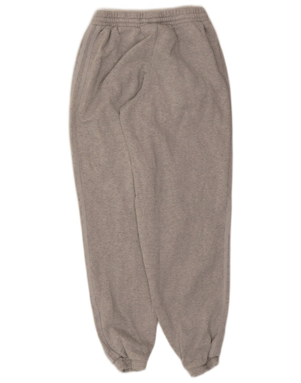 Pantaloni da tuta con grafica Adidas da donna Joggers UK 8 Small Grey Flecked
