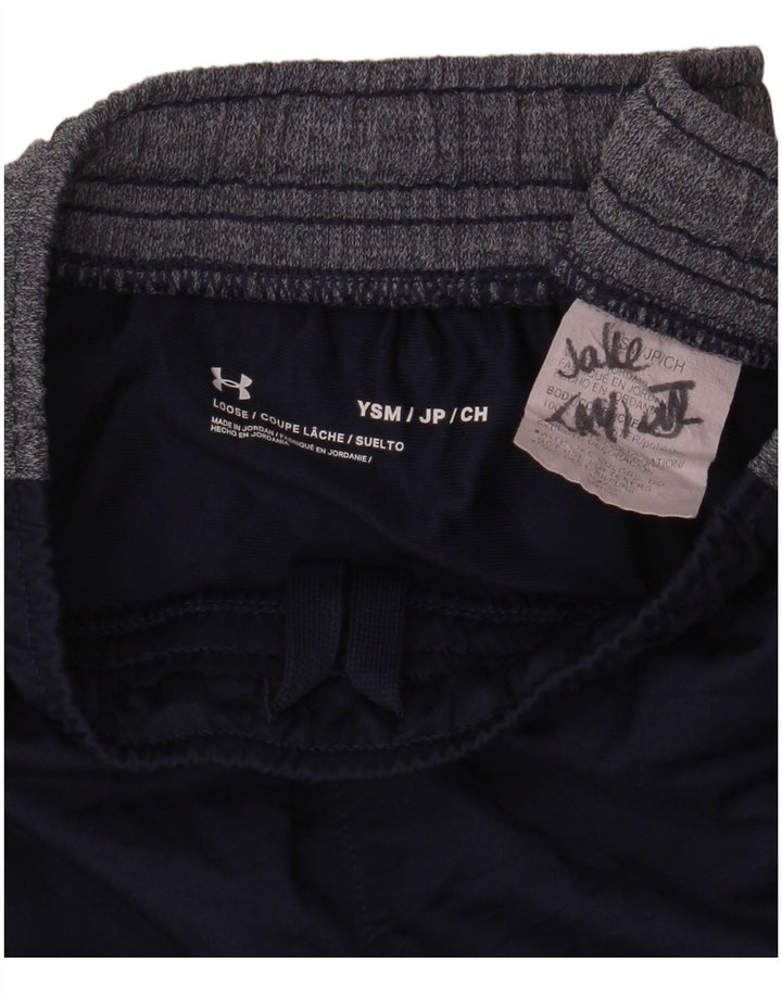 Pantaloncini sportivi Under Armour da bambino 7-8 anni Small Blu Navy Colourblock