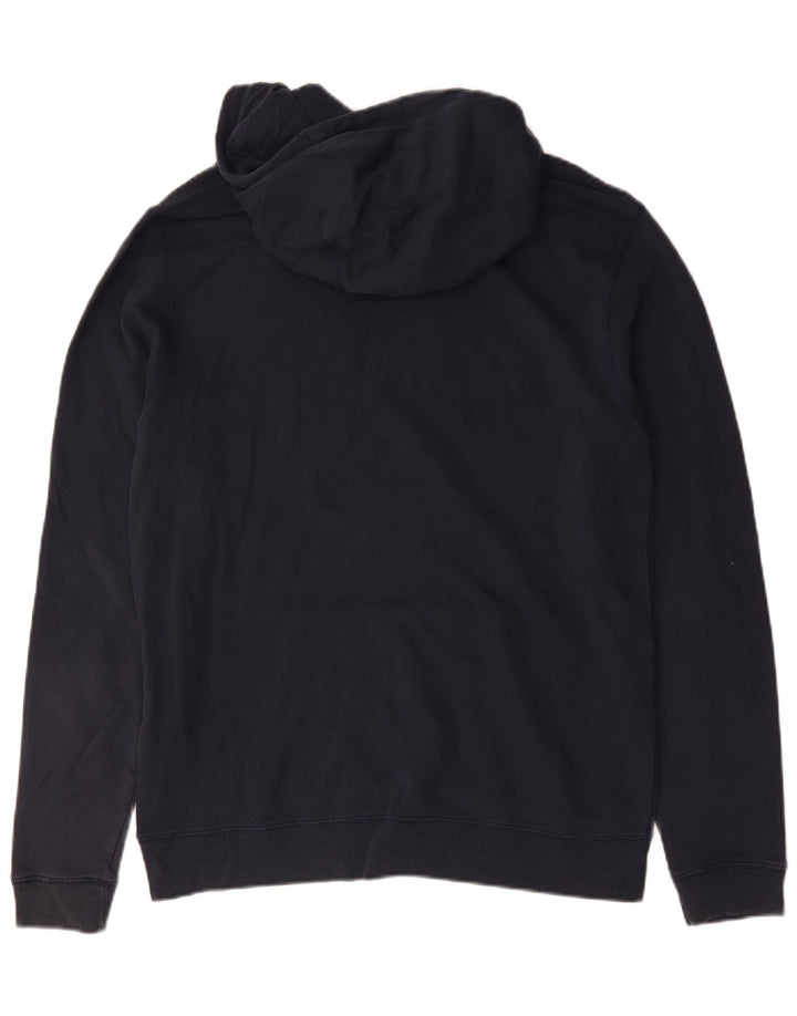 Maglione con cappuccio grafico da uomo Jack Wills in cotone blu navy medio