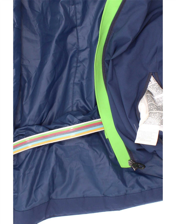 Giacca imbottita con cappuccio Colmar per ragazzi 9-10 anni in poliestere color block blu navy