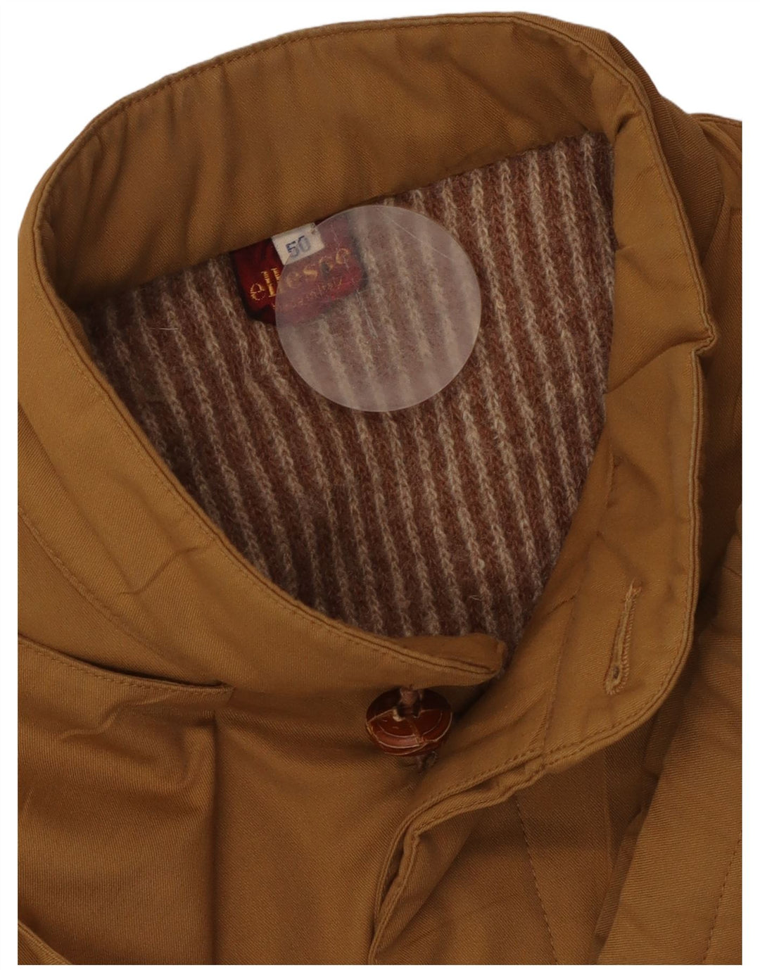 Trench Uomo ELLESSE IT 50 Large Beige Poliestere