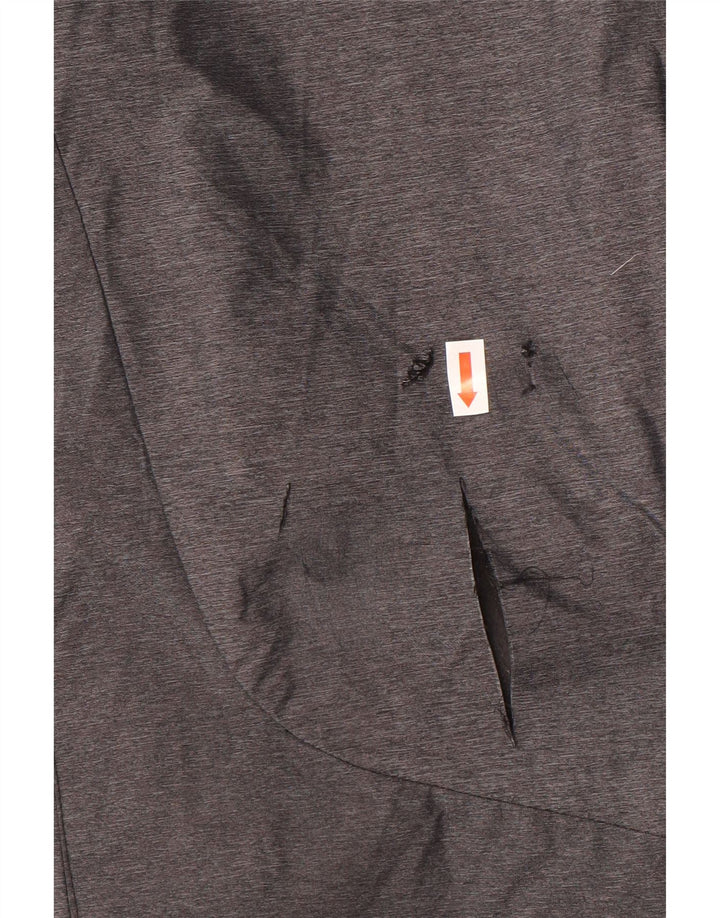 Pantaloni REEBOK giacca a vento da donna UK 12/14 Nylon grigio medio