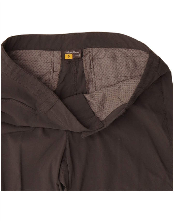 Pantaloncini casual da donna Eddie Bauer US 10 Large W34 Poliammide grigio