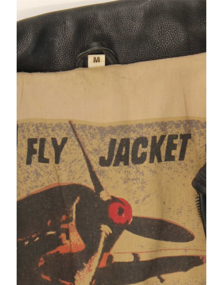 Giacca in pelle da donna Fly UK 14 pelle nera media