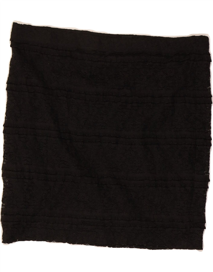 FOREVER 21 Womens Straight Skirt Large W30  Black Vintage Forever 21 and Second-Hand Forever 21 from Messina Hembry 