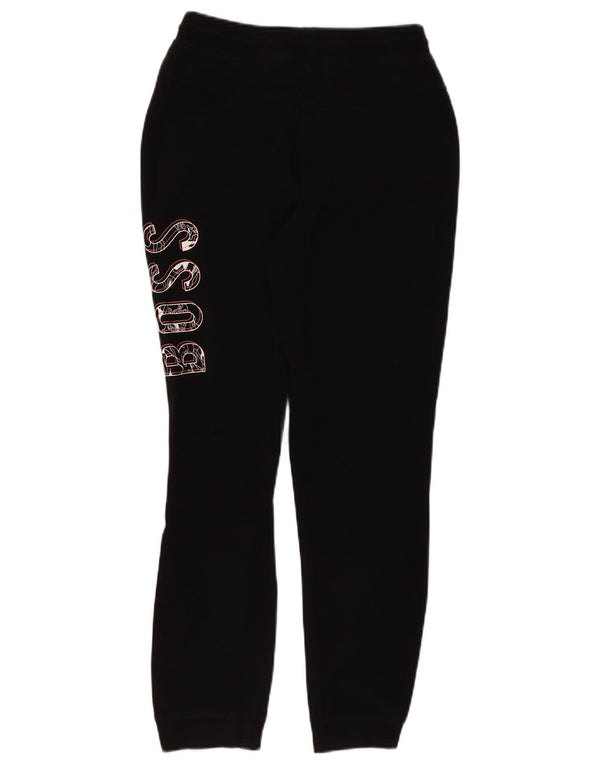 Pantaloni da tuta con grafica da ragazzo Hugo Boss Joggers 13-14 anni in cotone nero