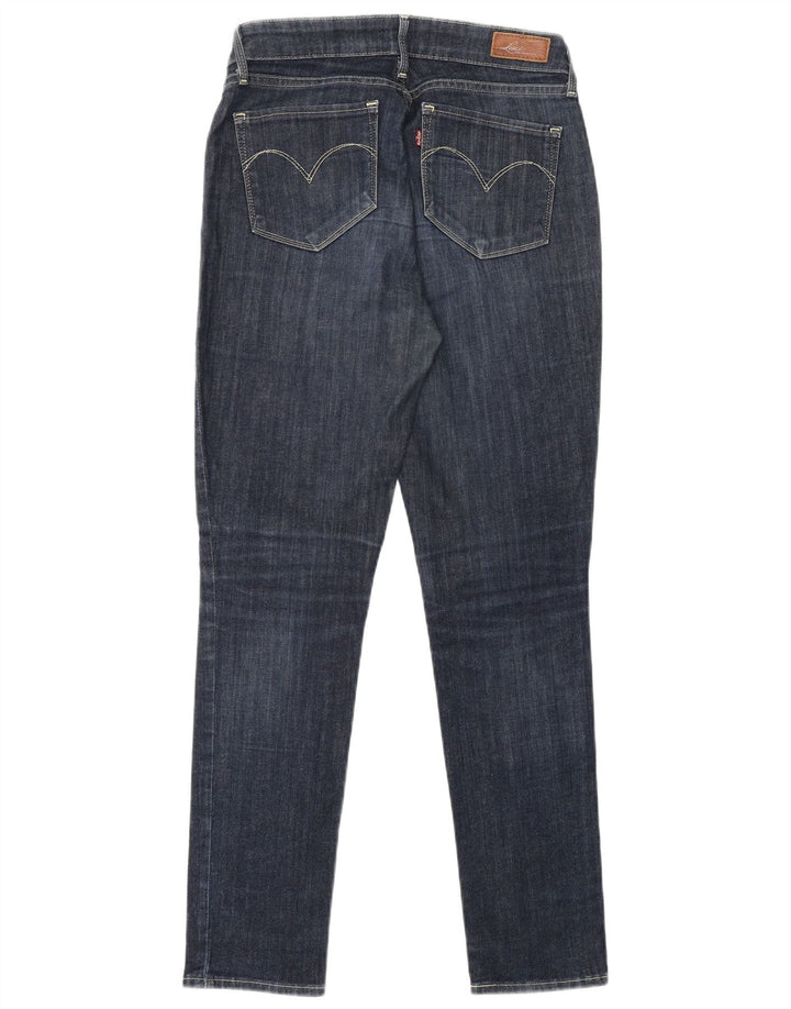 Jeans skinny LEVI'S da donna con curva audace W29 L32 cotone blu navy