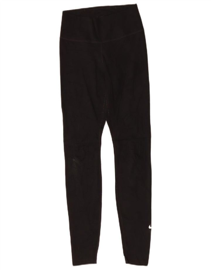 Leggings Nike da donna UK 6 XS poliestere nero