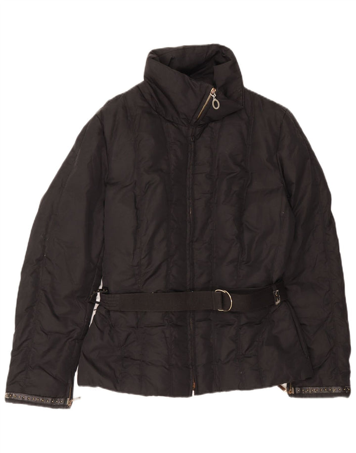 Piumino Donna Trussardi IT 48 XL Nero Poliammide