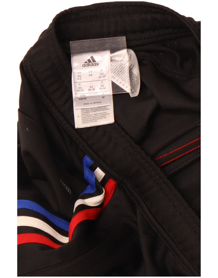 Pantaloni da tuta ADIDAS Climacool da donna UK 4/6 XS Nero Colourblock