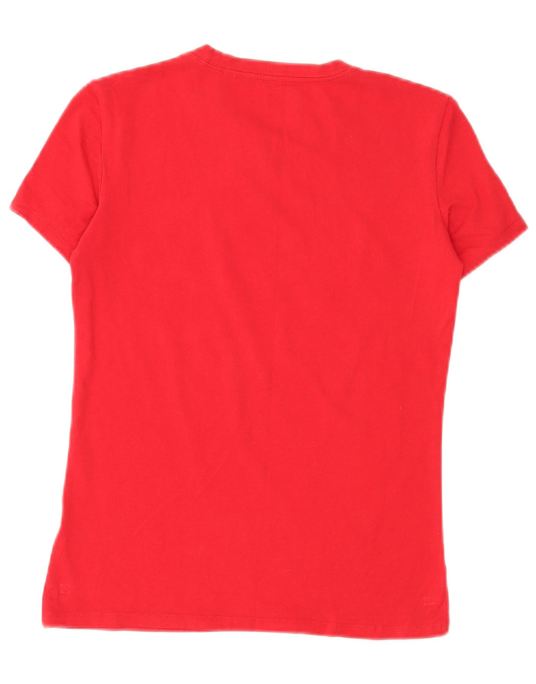 Guess T-shirt grafica da donna Top UK 10 Small Rossa