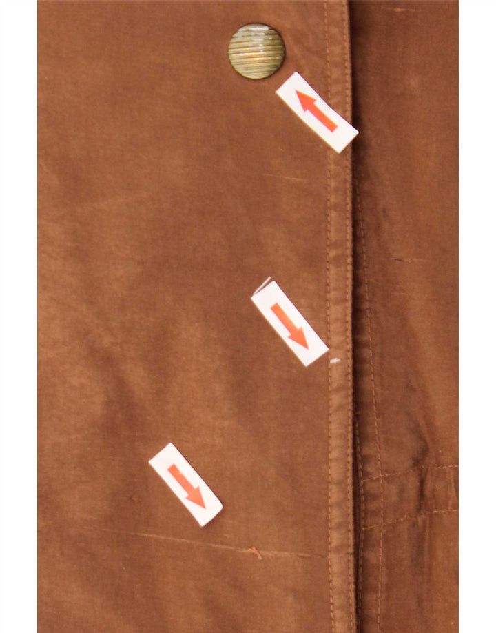 Soprabito oversize da donna Paco Calvari IT 44/46 Large Marrone Poliestere