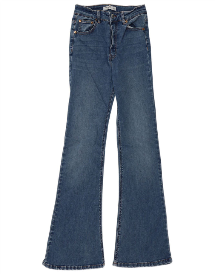 Jeans svasati da donna Pull & Bear EU 36 Small W26 L32 Blu
