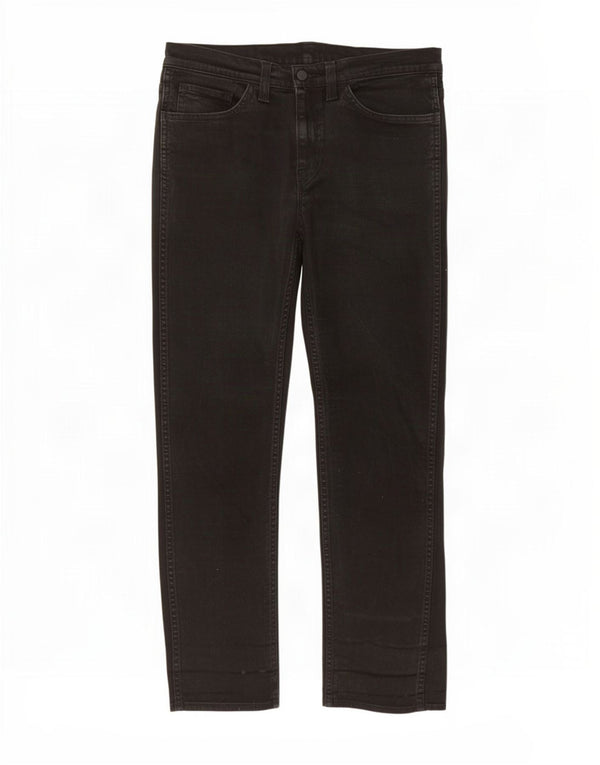 Jeans Levi's Uomo 511 Slim W32 L32 Cotone Nero