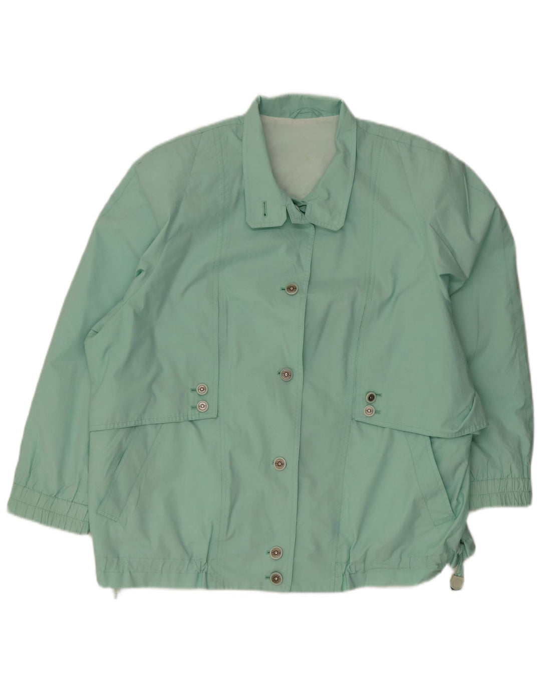 Giacca antipioggia oversize da donna Valmeline IT 44 Verde medio