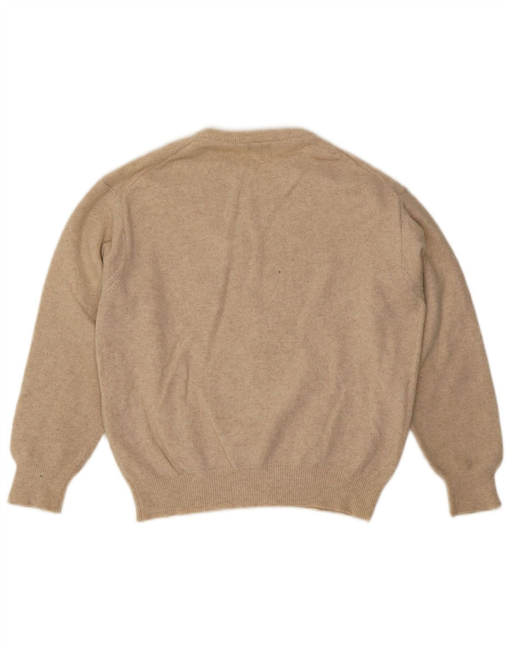 Maglione maglione girocollo da donna Benetton Beige medio