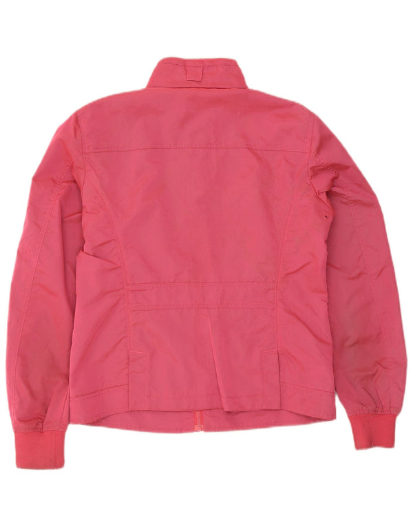 Playlife Womens Bomber Jacket UK 16 Large Pink Polyamide