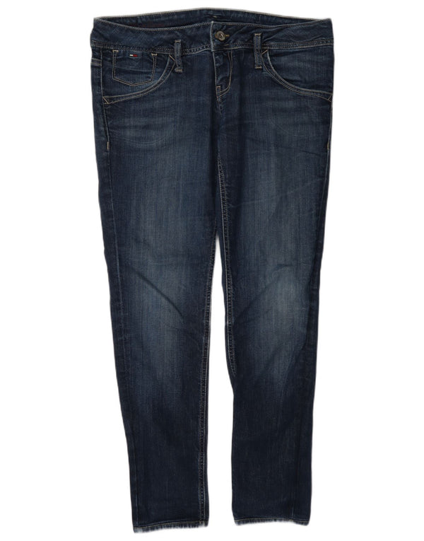 Jeans slim da donna Tommy Hilfiger W34 L30 cotone blu navy