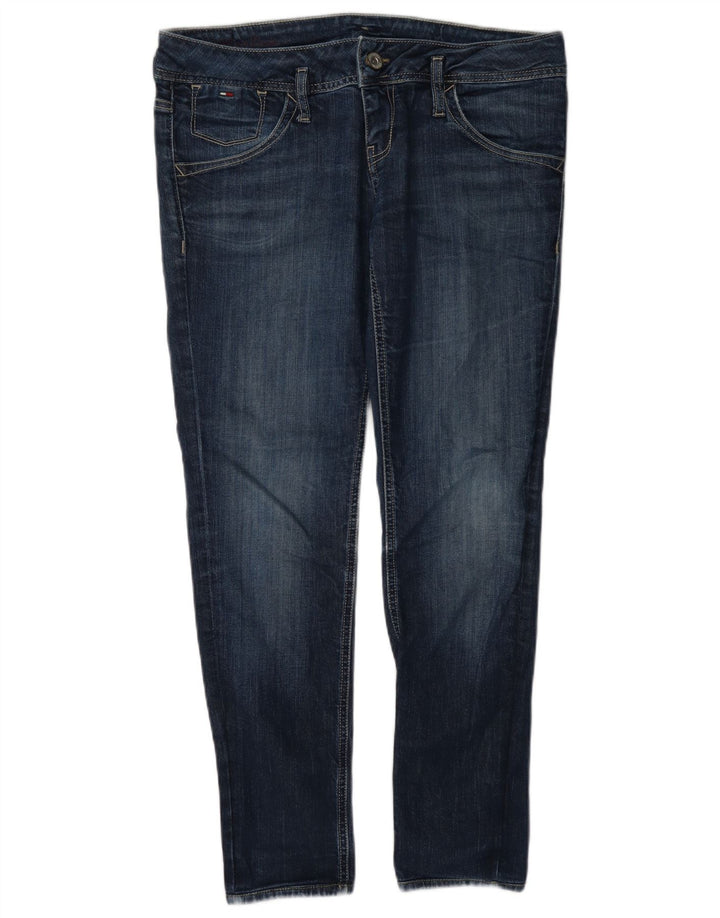 Jeans slim da donna Tommy Hilfiger W34 L30 cotone blu navy